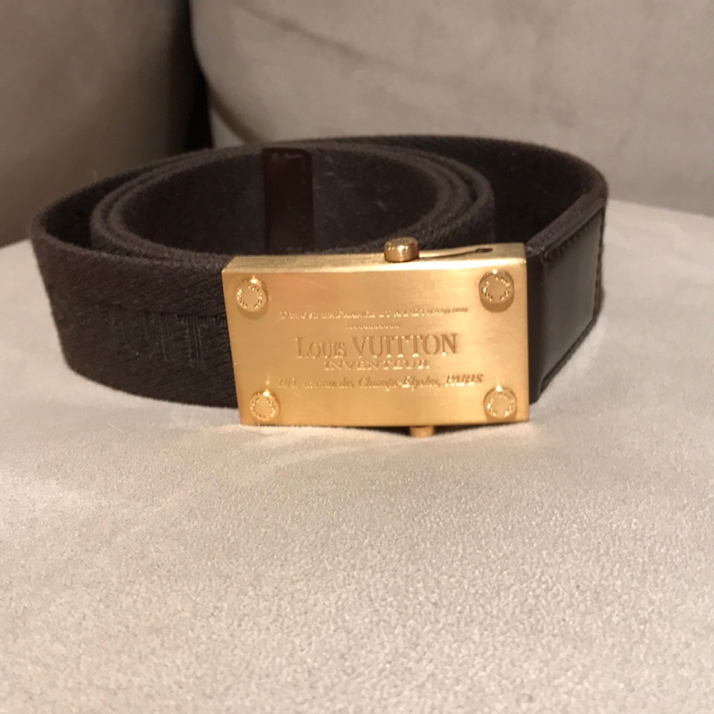 Louis Vuitton Bengale adjustable belt Authentic